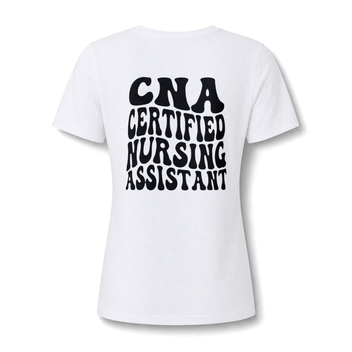 CNA V-Neck Tee — Women's Relaxed Healthcare Shirt