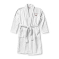 Embroidered Terry Shawl Robe – Cozy Spa Bathrobe with 'SWEET YES' Text