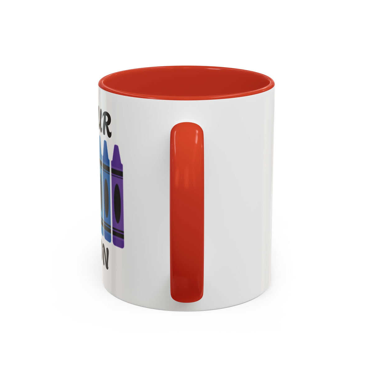 Get Your Cray On Coffee Mug — Rainbow Crayon Teacher & Kids Art Mug