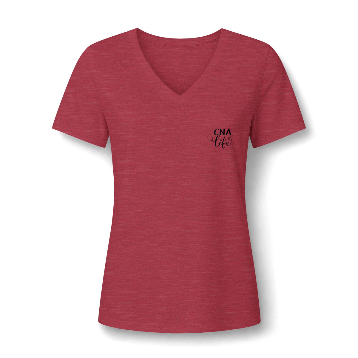 CNA V-Neck Tee — Women's Relaxed Healthcare Shirt