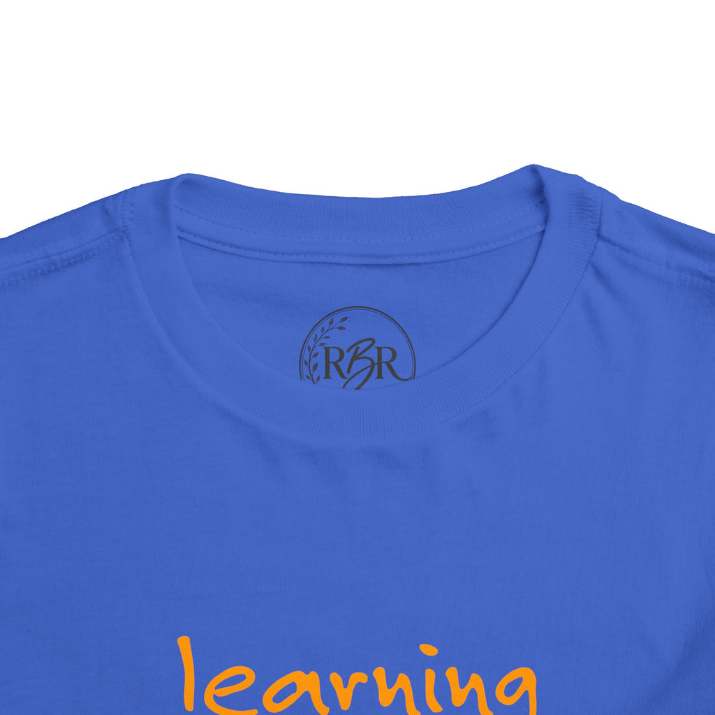 Toddler Tee - "Learning Today, Leading Tomorrow" Back-to-School Shirt