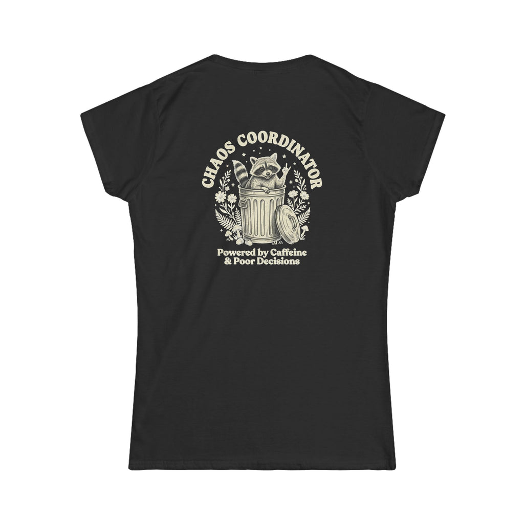 Women's Classic Black Tee — Softstyle Short Sleeve Shirt