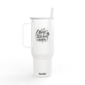 Teacher Tumbler 40oz — "Best Teacher Ever" Engraved Insulated Travel Mug