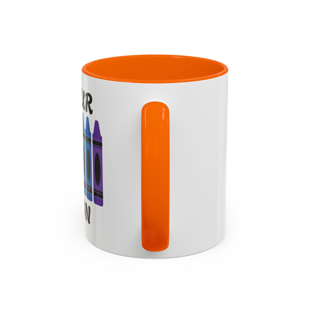 Get Your Cray On Coffee Mug — Rainbow Crayon Teacher & Kids Art Mug