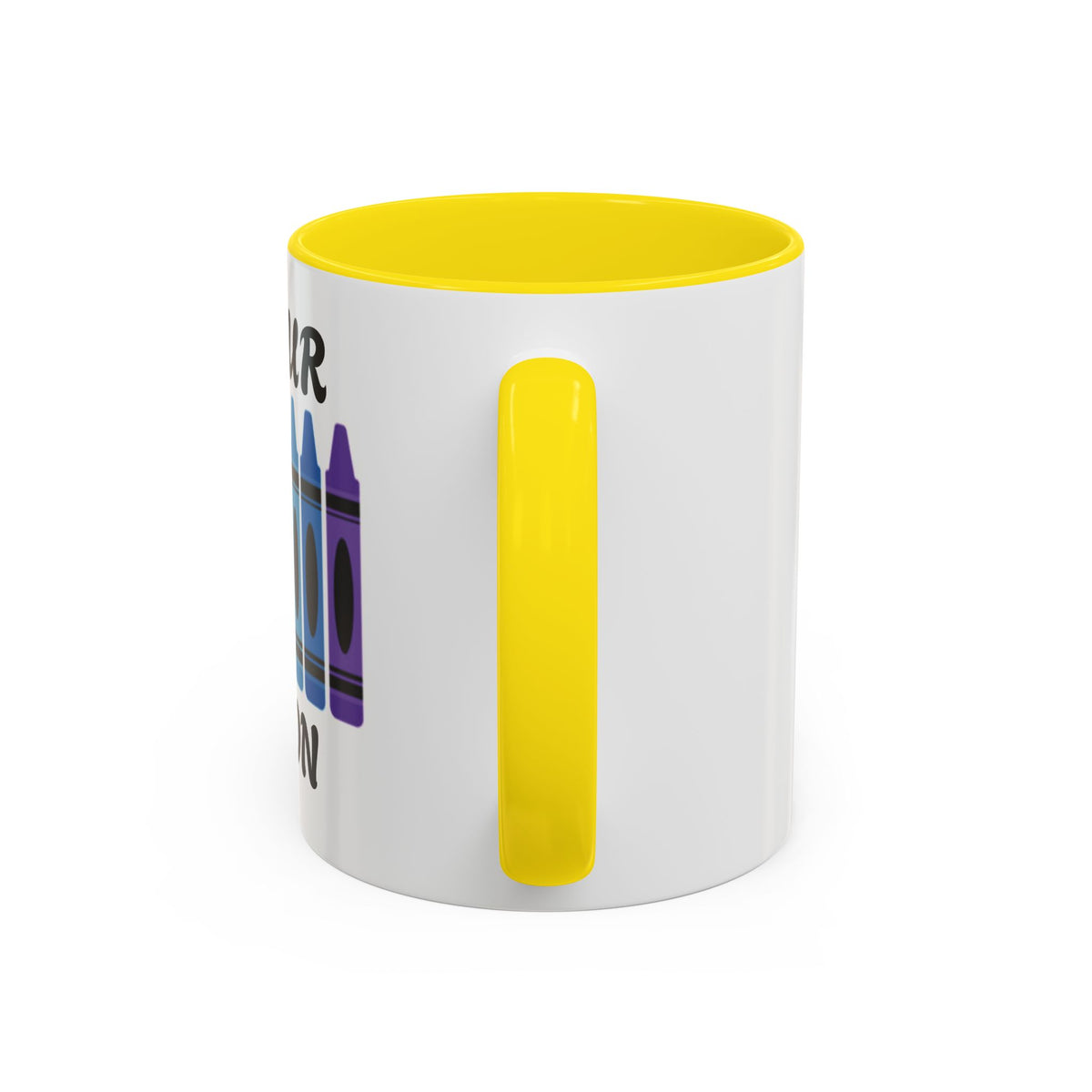 Get Your Cray On Coffee Mug — Rainbow Crayon Teacher & Kids Art Mug