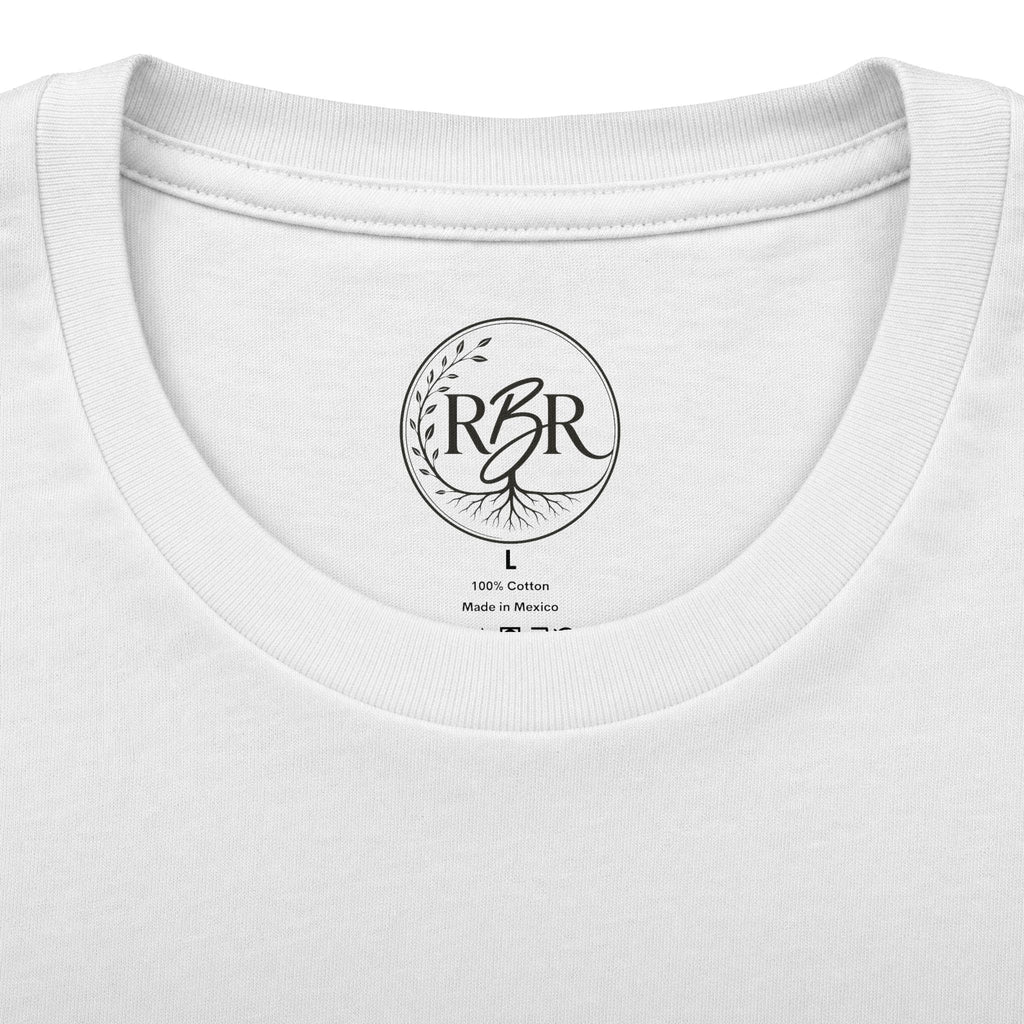 Crop Top Tee — Minimal Botanical Graphic T-Shirt