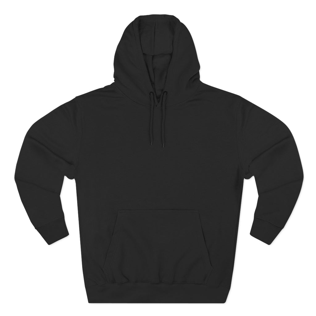 Nobody Fights Alone Hoodie — Cancer Support Rainbow Stripe Fleece