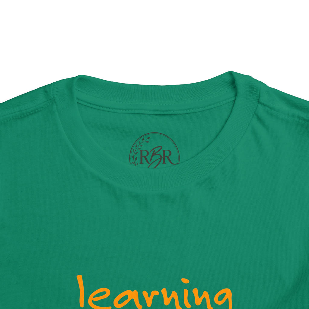 Toddler Tee - "Learning Today, Leading Tomorrow" Back-to-School Shirt