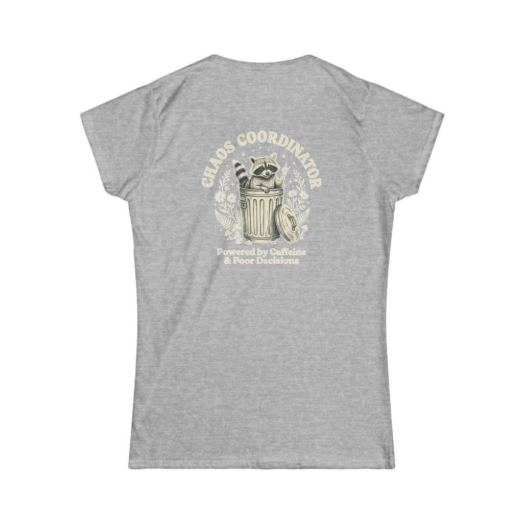 Women's Classic Black Tee — Softstyle Short Sleeve Shirt