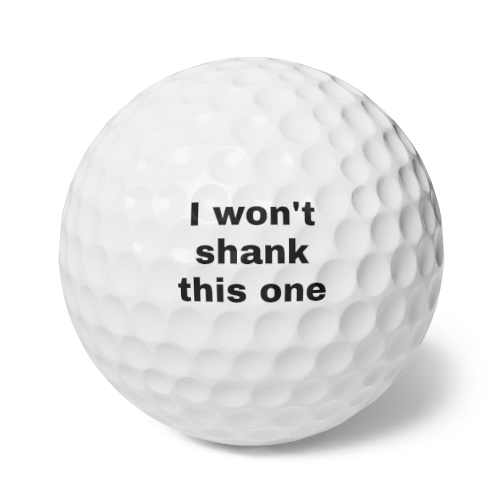 Golf Balls, 6pcs