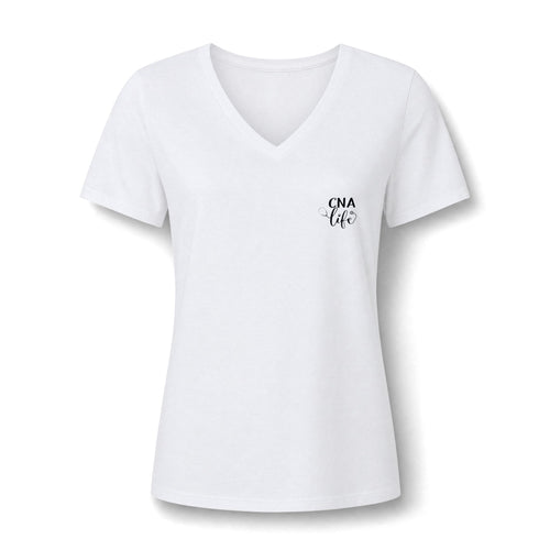 CNA V-Neck Tee — Women's Relaxed Healthcare Shirt