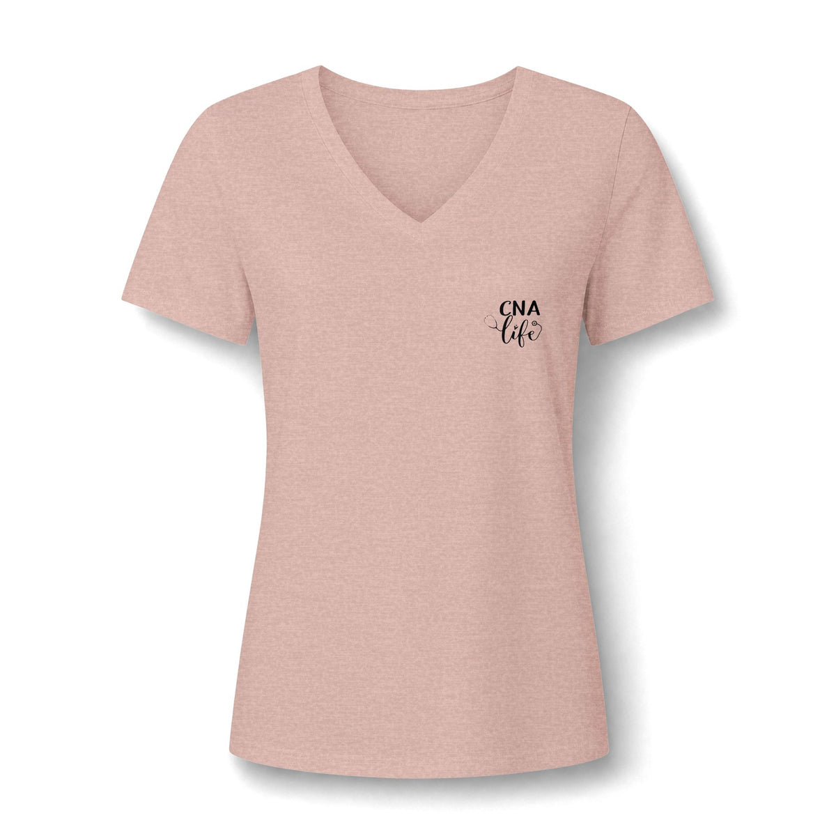 CNA V-Neck Tee — Women's Relaxed Healthcare Shirt