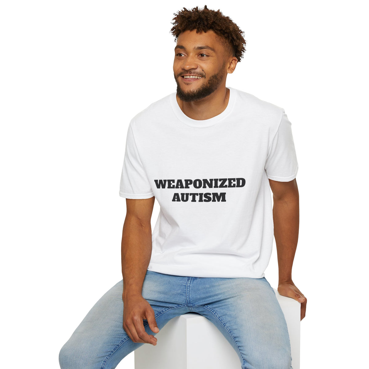 T-Shirt — "Weaponized Autism" Bold Statement Tee