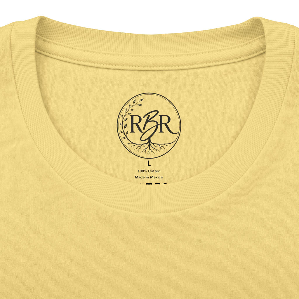Crop Top Tee — Minimal Botanical Graphic T-Shirt