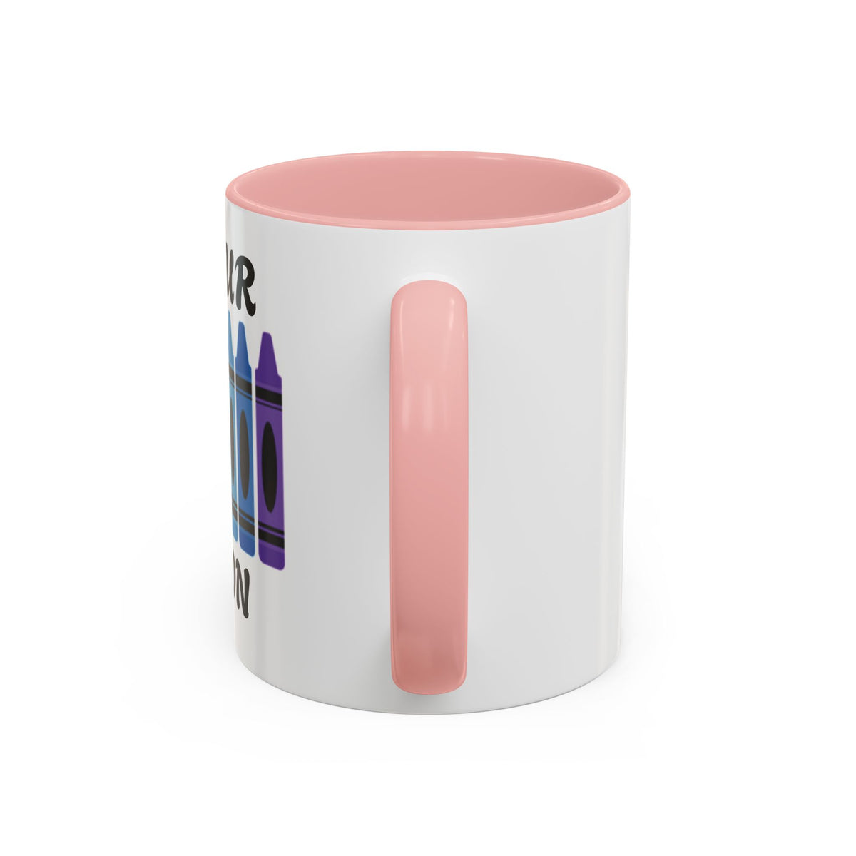 Get Your Cray On Coffee Mug — Rainbow Crayon Teacher & Kids Art Mug