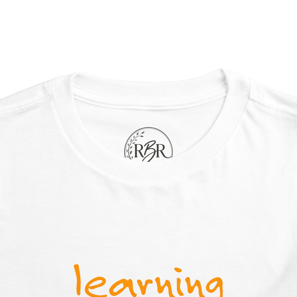 Toddler Tee - "Learning Today, Leading Tomorrow" Back-to-School Shirt