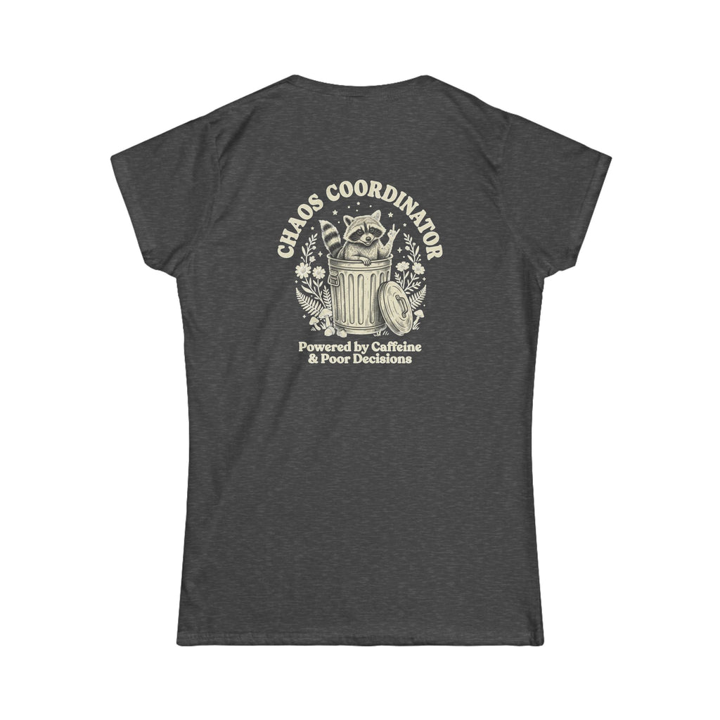 Women's Classic Black Tee — Softstyle Short Sleeve Shirt