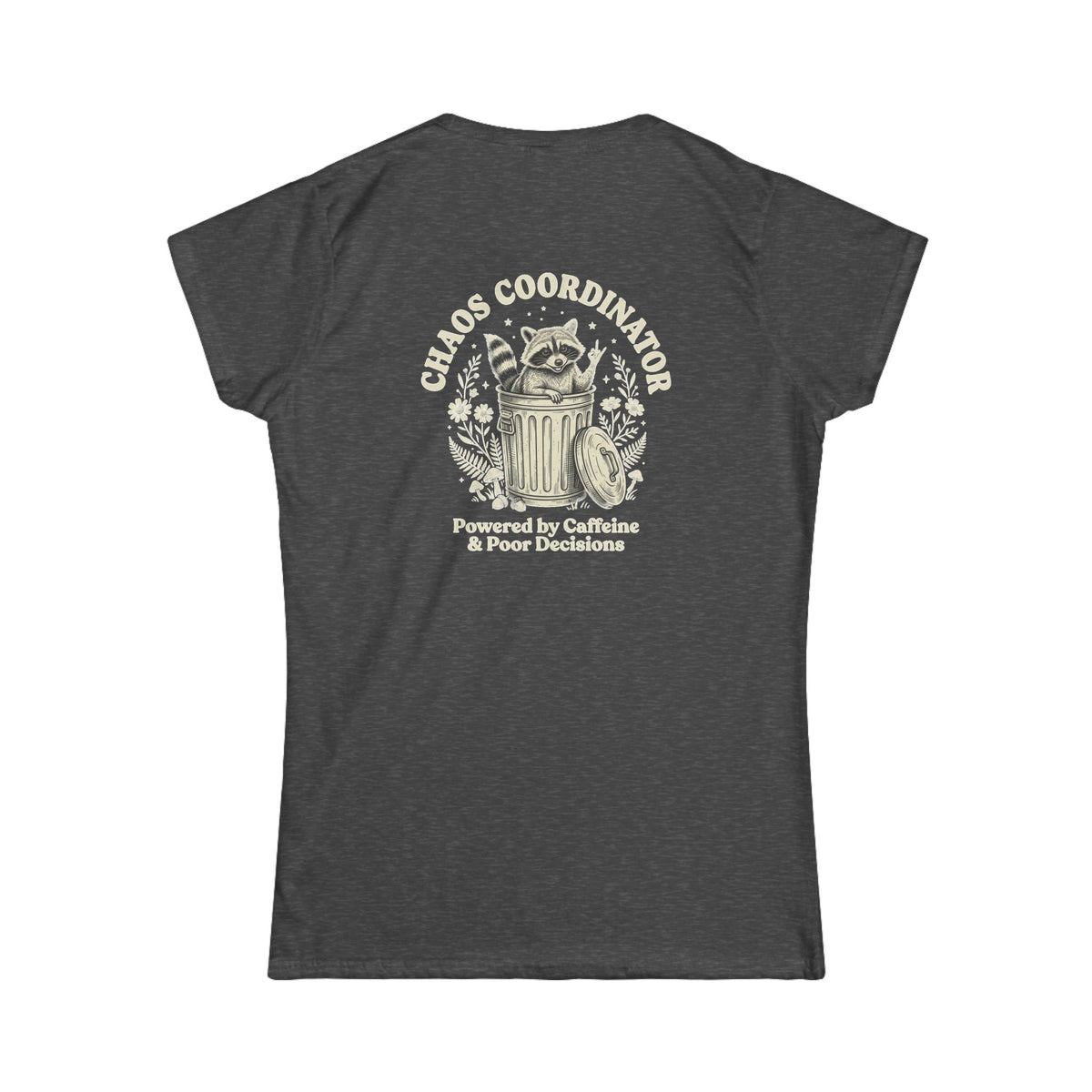 Women's Classic Black Tee — Softstyle Short Sleeve Shirt