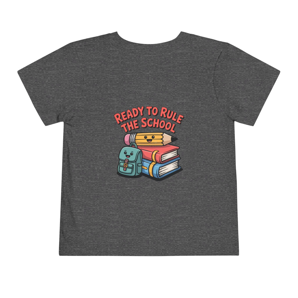 Toddler Tee - "Learning Today, Leading Tomorrow" Back-to-School Shirt