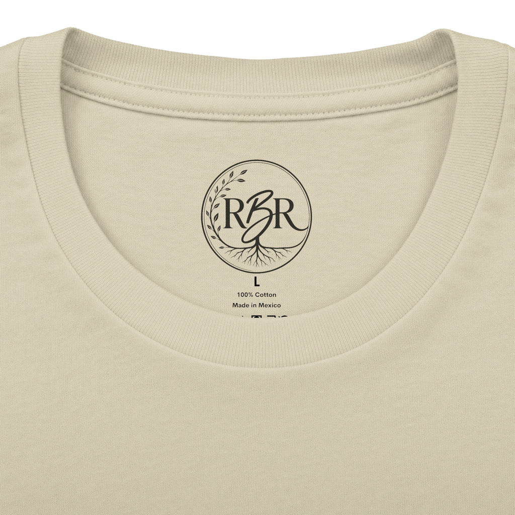 Crop Top Tee — Minimal Botanical Graphic T-Shirt