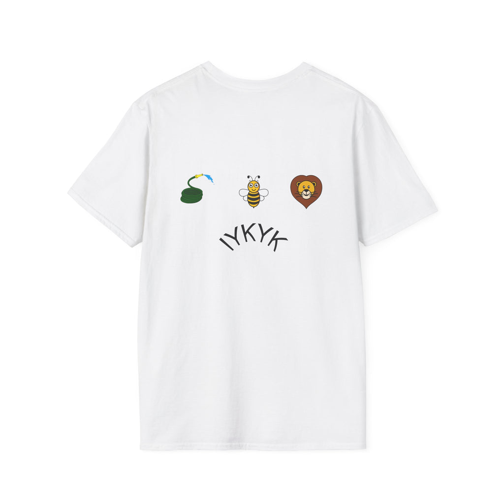 Monogram Circle Tee — Minimal RBR Initials Pocket T-Shirt