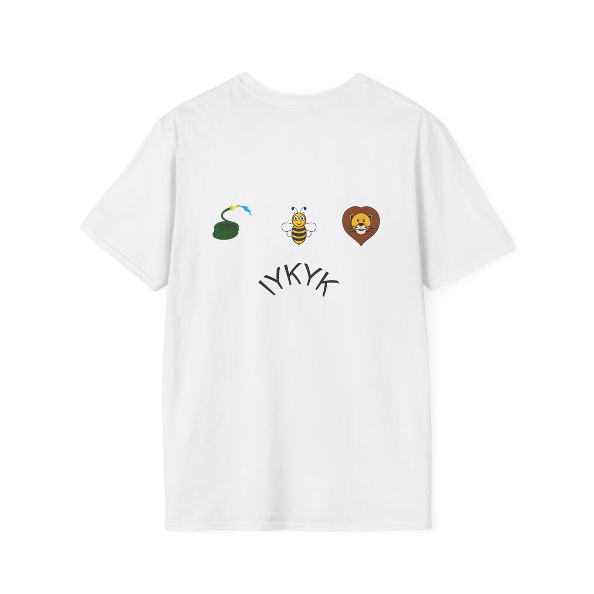 Monogram Circle Tee — Minimal RBR Initials Pocket T-Shirt