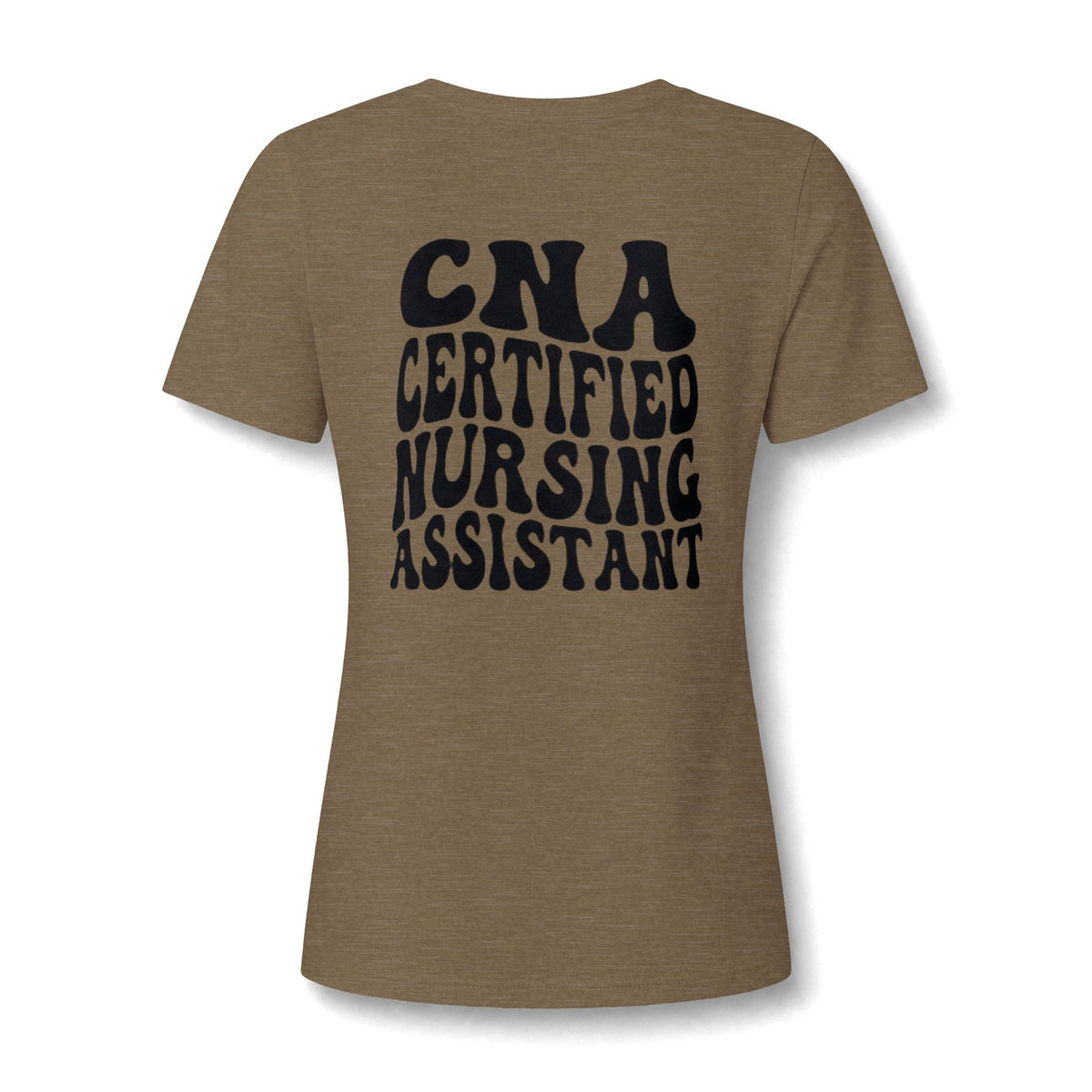 CNA V-Neck Tee — Women's Relaxed Healthcare Shirt