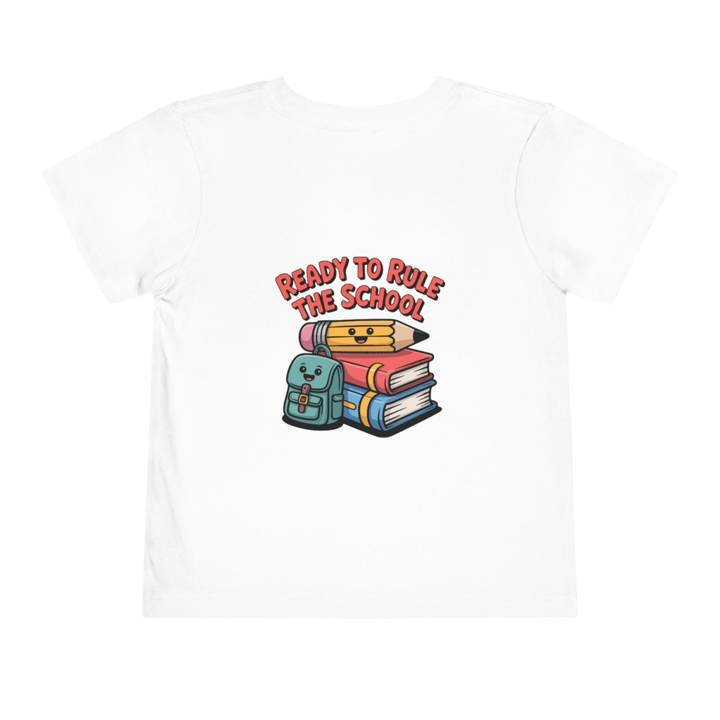 Toddler Tee - "Learning Today, Leading Tomorrow" Back-to-School Shirt