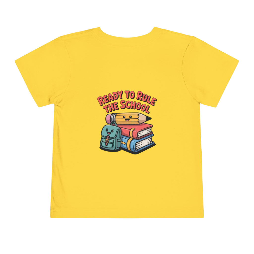 Toddler Tee - "Learning Today, Leading Tomorrow" Back-to-School Shirt