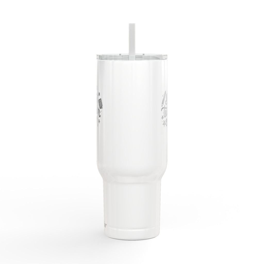 Teacher Tumbler 40oz — "Best Teacher Ever" Engraved Insulated Travel Mug